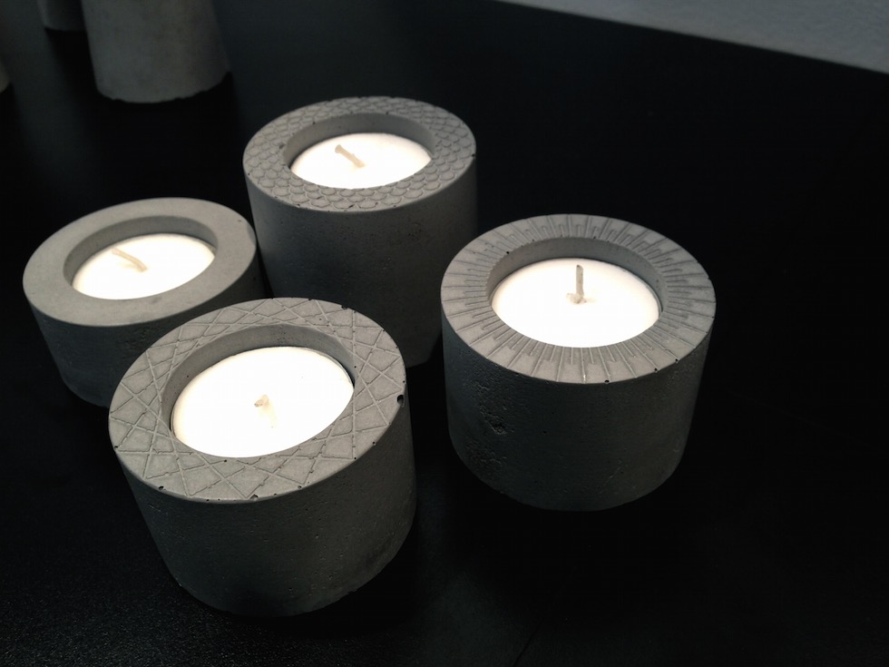 Kasa detailed concrete homewares by An/Aesthetic. More #concrete on the blog.