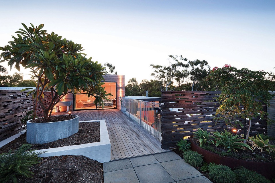 Rooftop Terrace. Marimekko House by Ariane Prevost. Perth, Australia. #Architecture