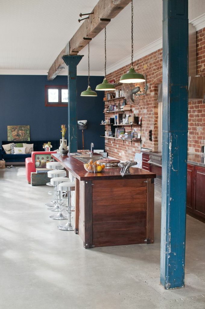 Carla & Bens House, part of #Sustainable #House Day 2014. #Industrial #reclaimed #interiors.