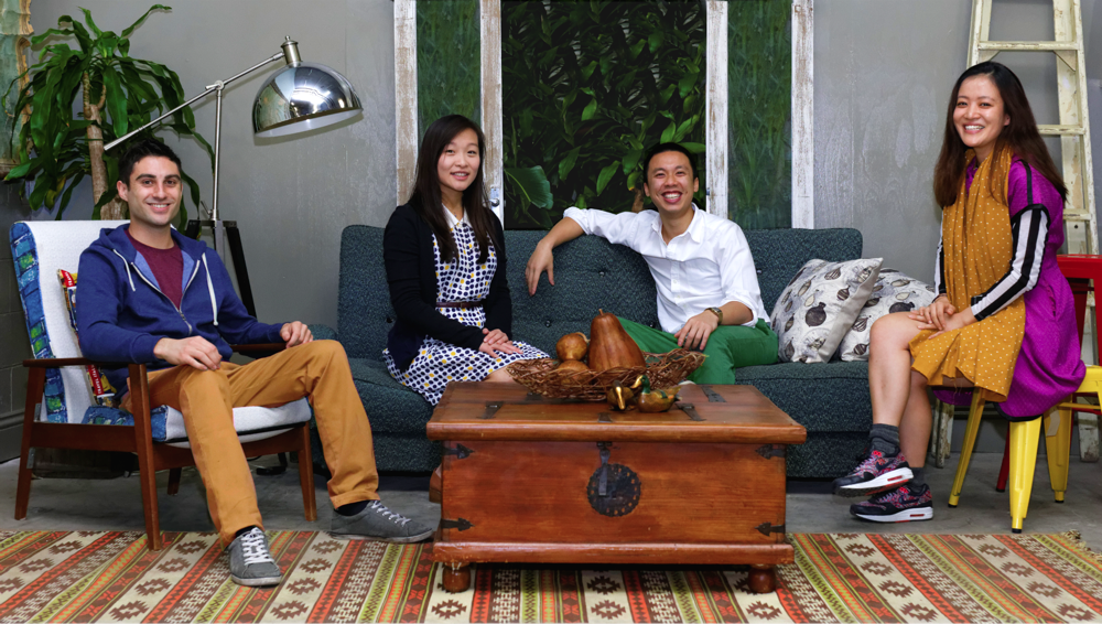 The Couchelo App is a curated marketplace for unique furniture and homewares. Team Photo.