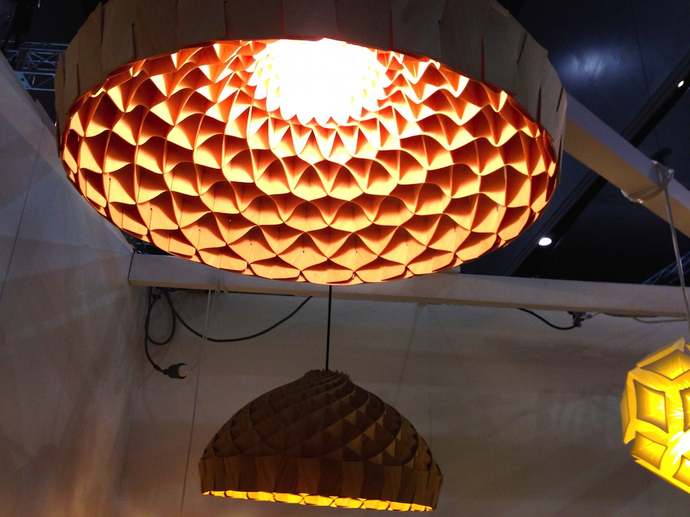 Copper Industrial Design Nest pendant at DesignEX13, Melbourne. More on the RSD Blog.