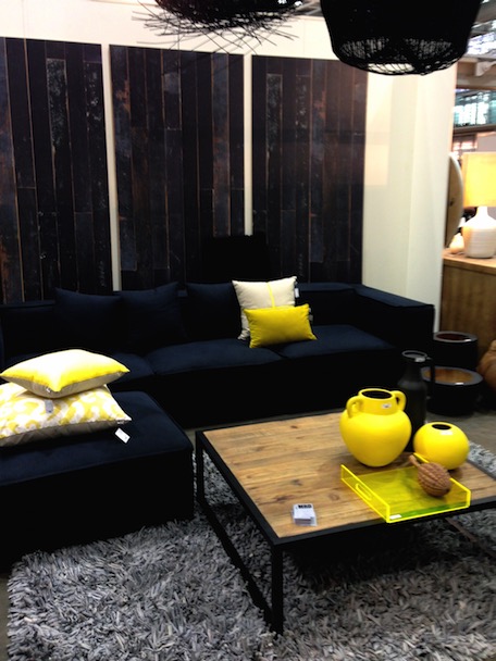 black, white and bright yellow on display. Great range of lighting, furniture and homewares at MRD Home. See More #Decoration and #Design on the RSD Blog. www.rsdesigns.com.au/blog/