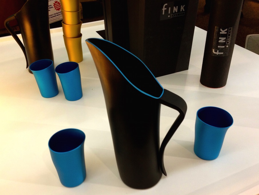 Top 3 by Design collaborated with Fink to produce colour versions of their iconic Jug design at DesignEX13, Melbourne. More on the RSD Blog.